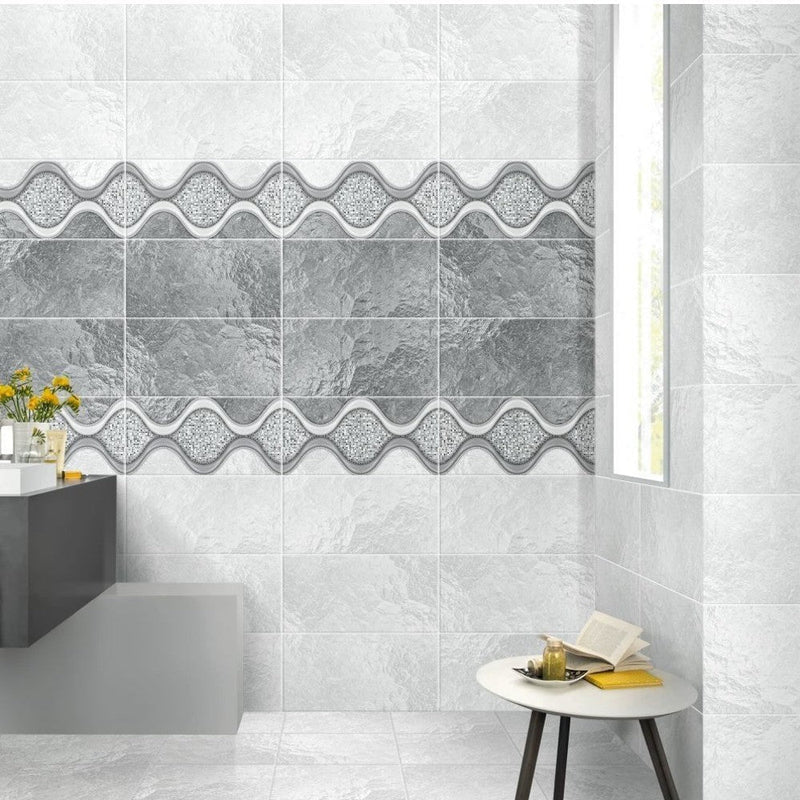 anka kartepe glossy porcelain wall tile installed on bathroom wall