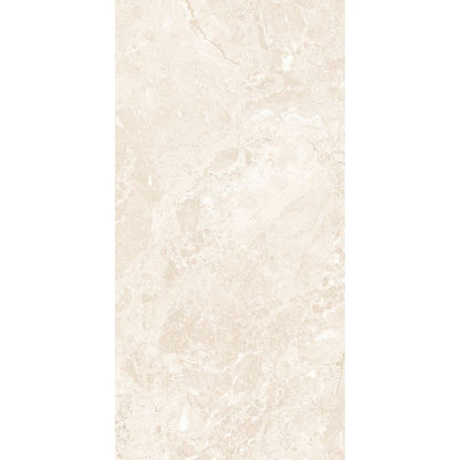 Anka Lima Cream Glossy Porcelain Wall and Floor Tile