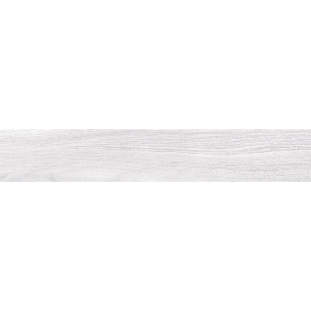 Anka tayga white matte rectified wall and floor tile porcelain size 6"x36" SKU-165352