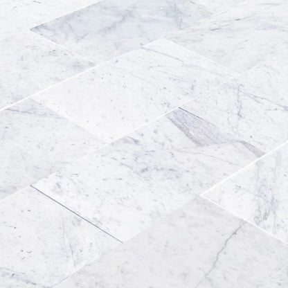 Bianco Carrara White Marble Floor and Wall Tile Polished