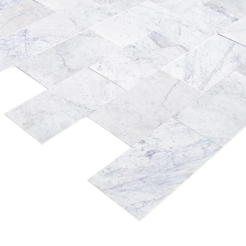 Bianco Carrara White Marble Floor and Wall Tile Polished