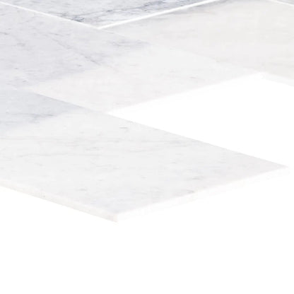 Bianco Carrara White Marble Floor and Wall Tile Polished