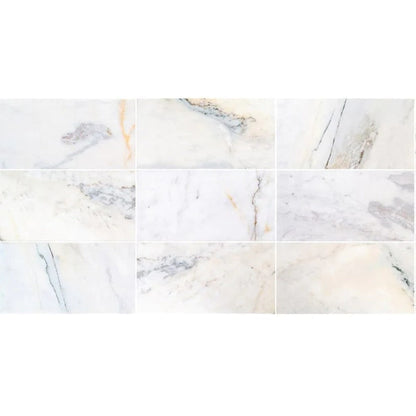 Bianco Ibiza White Marble Floor and Wall Tile