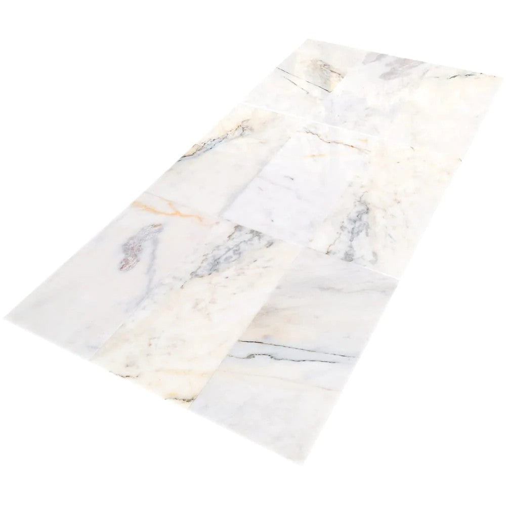 Bianco Ibiza White Marble Floor and Wall Tile