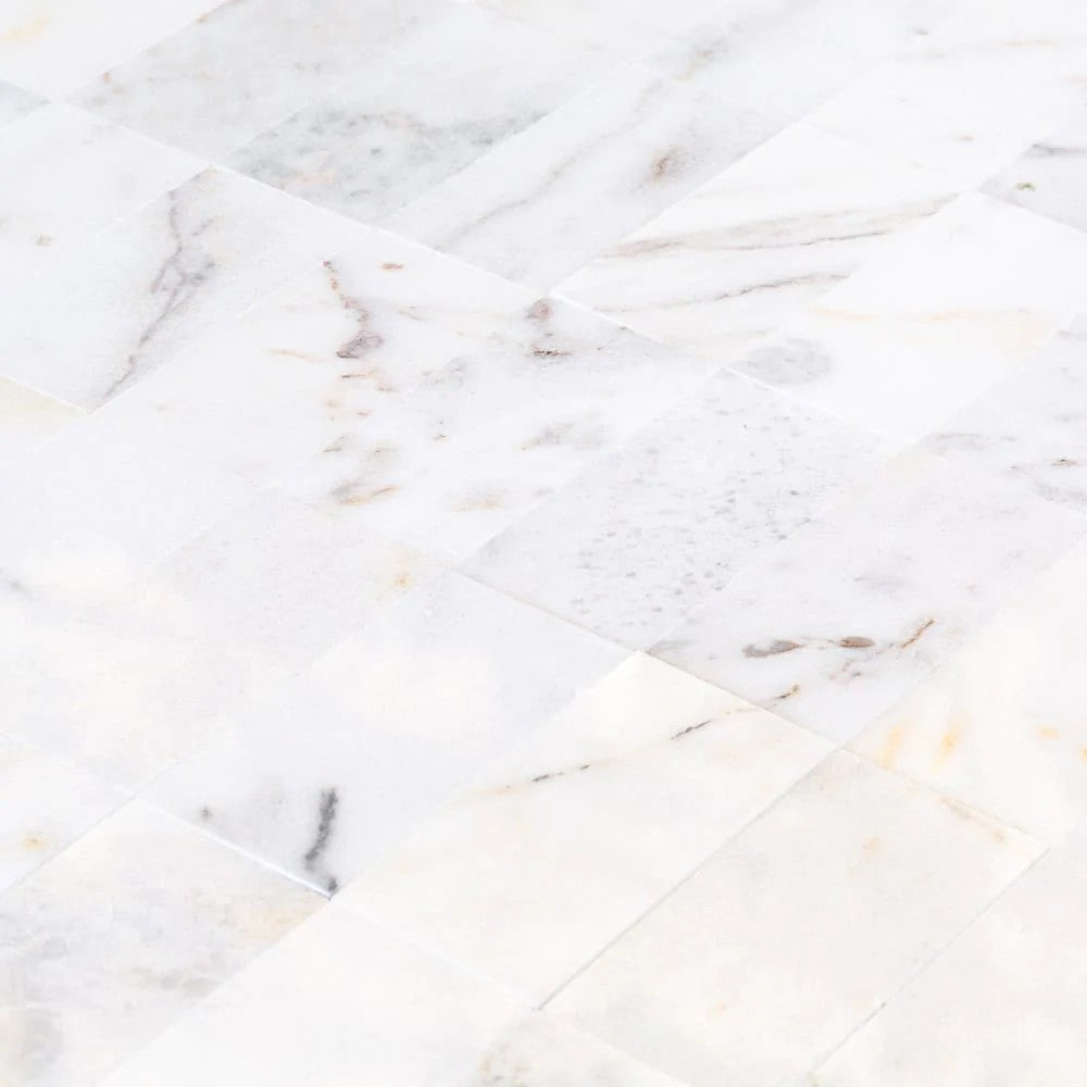 Bianco Ibiza White Marble Floor and Wall Tile