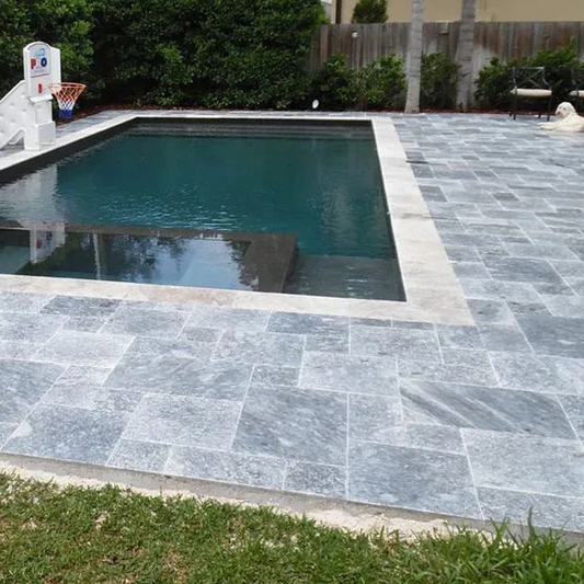 Bluestone Versailles Pattern Marble Pavers SKU-40040106P 