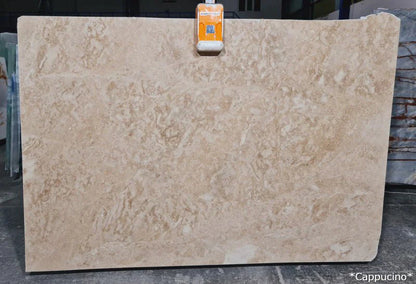 Cappuccino Beige Marble Slab