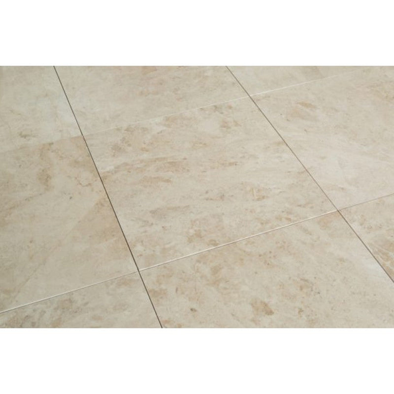 cappuccino light premium polished marble tiles size 24"x24" SKU-10107655 product shot angle close view