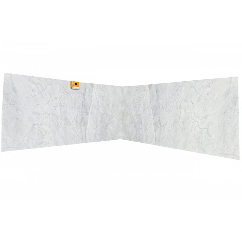 Carrara White Bookmatching Marble Slab