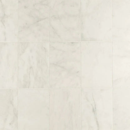 Turkish Carrara White Marble Tile Polished