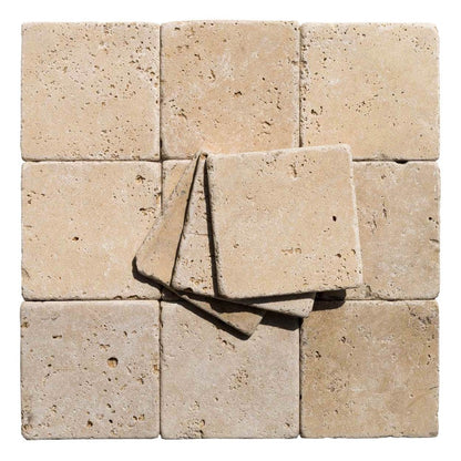 Classic Tumbled Travertine Tiles