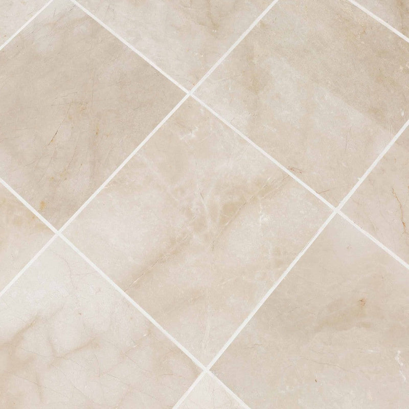 colossae cream marble tiles 36x36 honed SKU-20012398 product shot close up view
