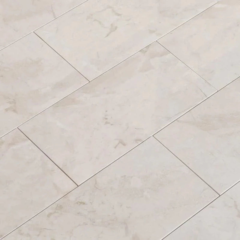 Light Pearl Beige Marble Floor and Wall Tile Polished 12"x24"