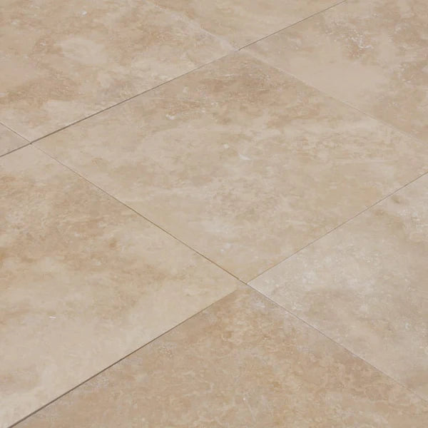 Medium Beige Premium Travertine Honed Floor and Wall Tile
