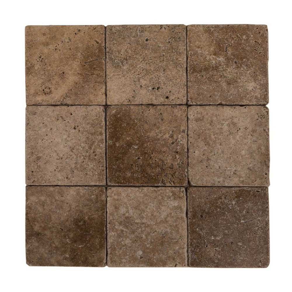 Noce Tumbled Travertine Tiles