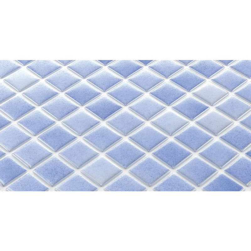 orient solid glass mosaic tile size 12"x12" (30cmx30cm) SKU-935740 light blue color product shot