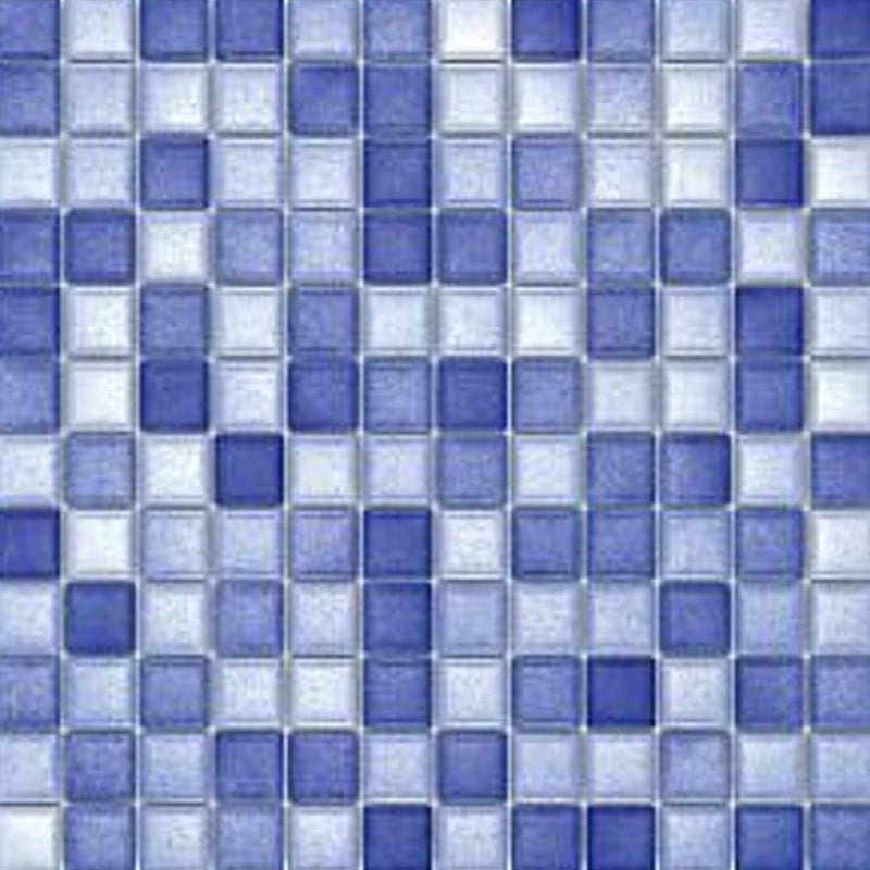 orient solid glass mosaic tile size 12"x12" (30cmx30cm) SKU-935743 blue and light blue color mix product pattern picture