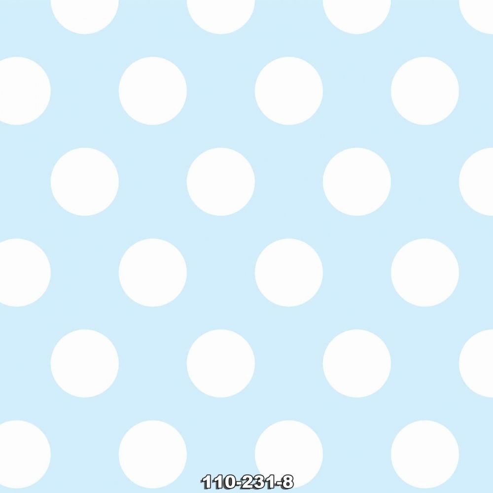 Polkadot Kids Room Wallpaper 1