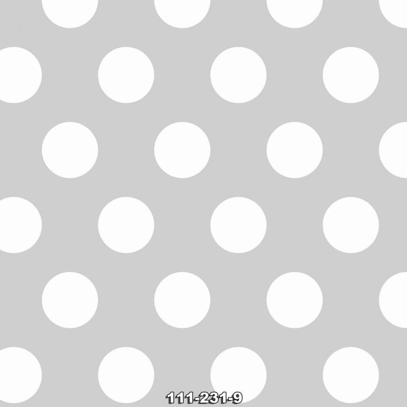 Polka-dot Kids Room Wallpaper - 1