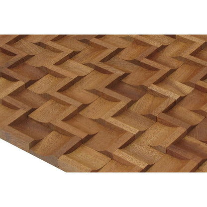 Sapele Pattern Design Wood Mosaic Tiles