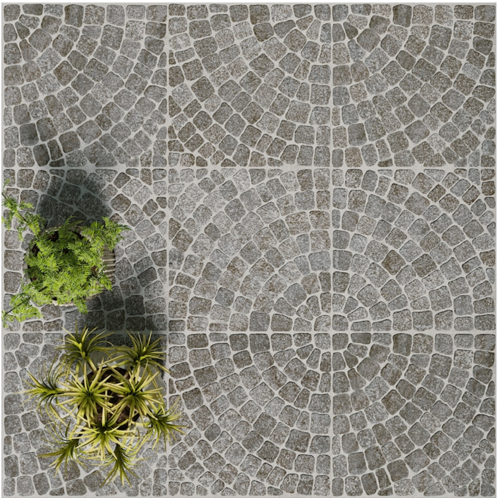 Seramiksan Andezit Matte Porcelain Wall and Floor Tile - 24"x24" SKU-310440 