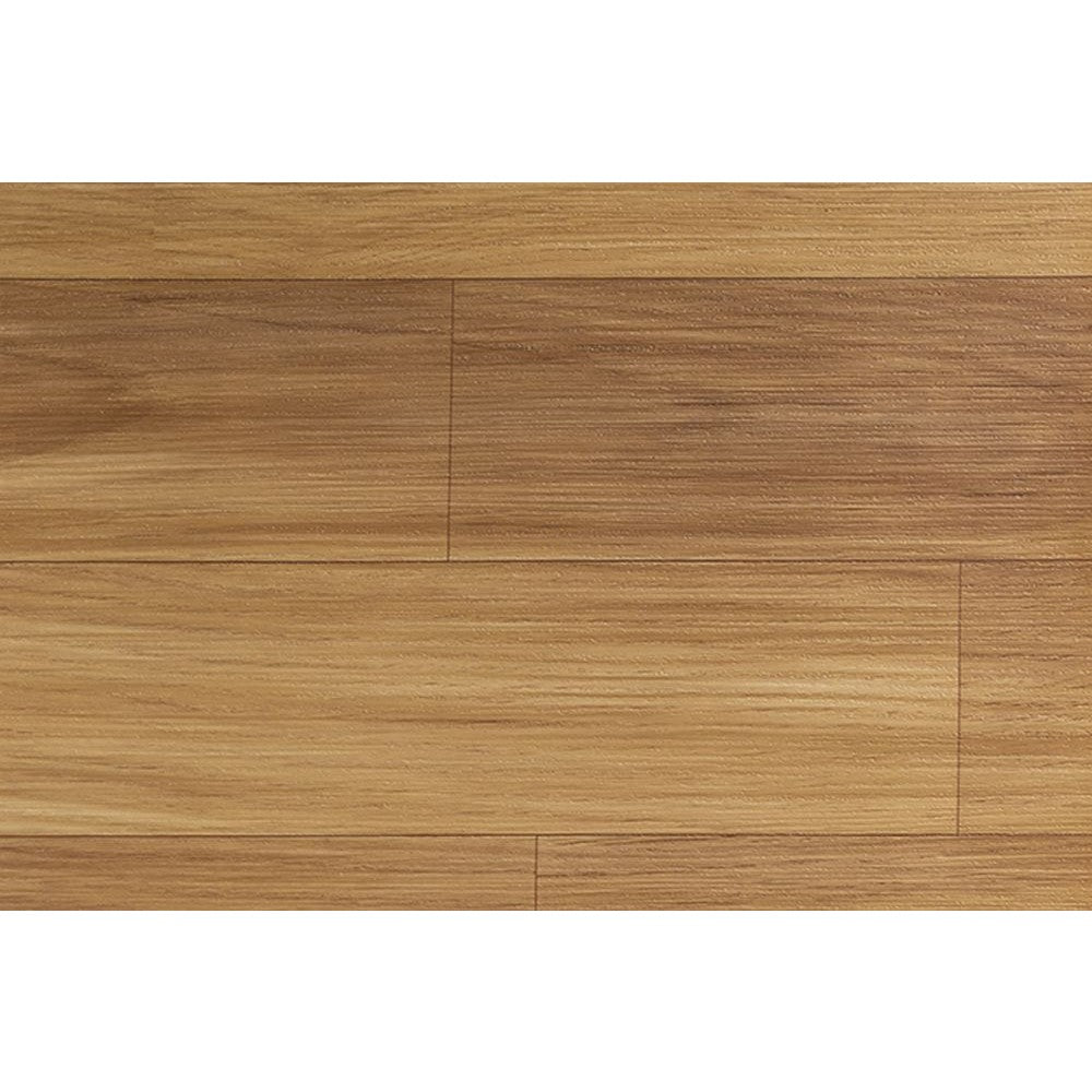 PVC floor covering thickness 2mm 18"x18" size wood look light brown color SKU-979237 product shot