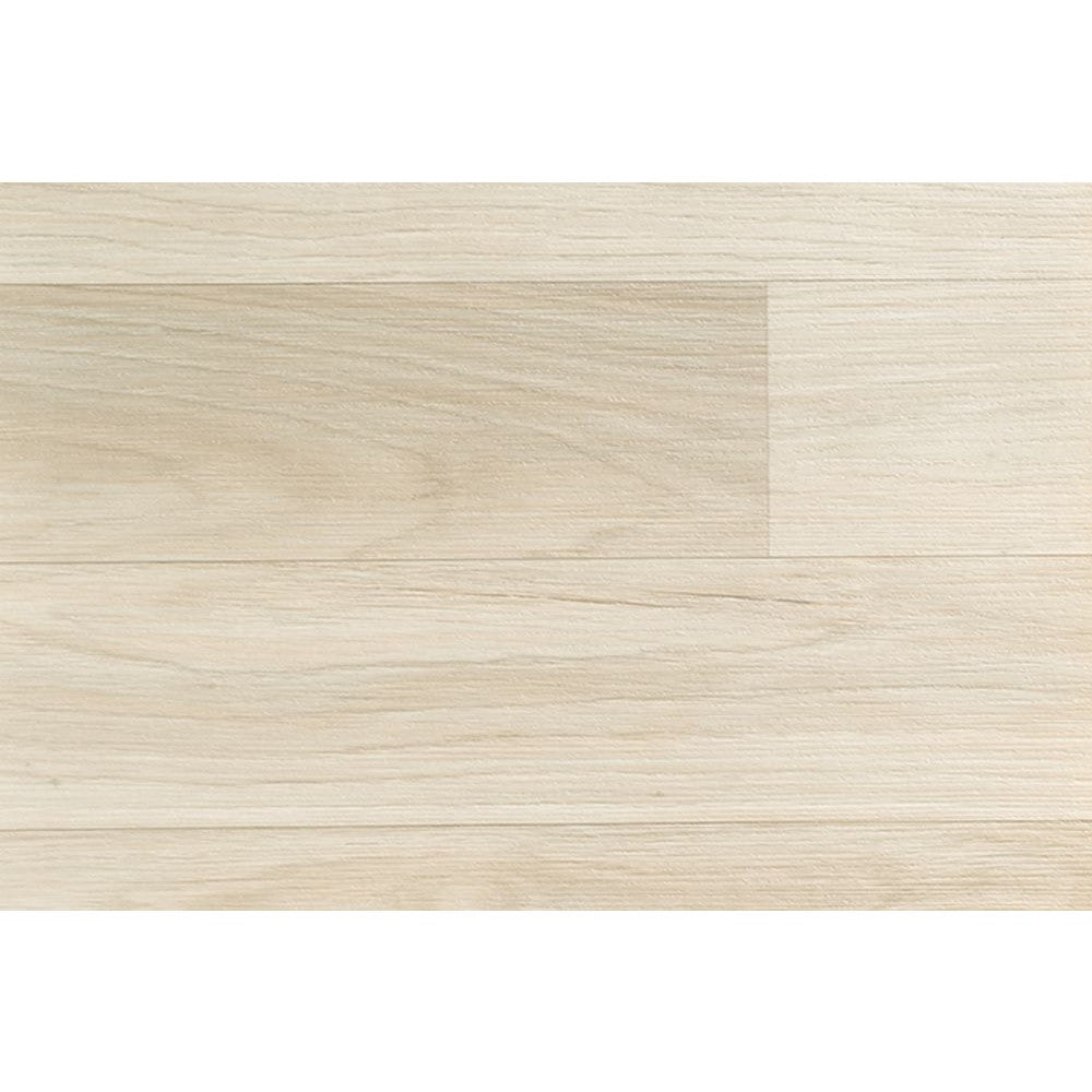 PVC floor covering thickness 2mm 18"x18" size wood look beige cream color SKU-979238 product shot
