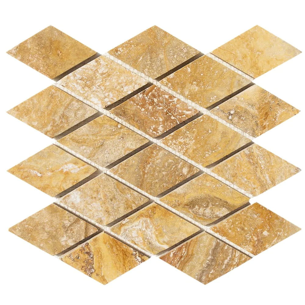 Scabos Travertine Mosaic Tiles