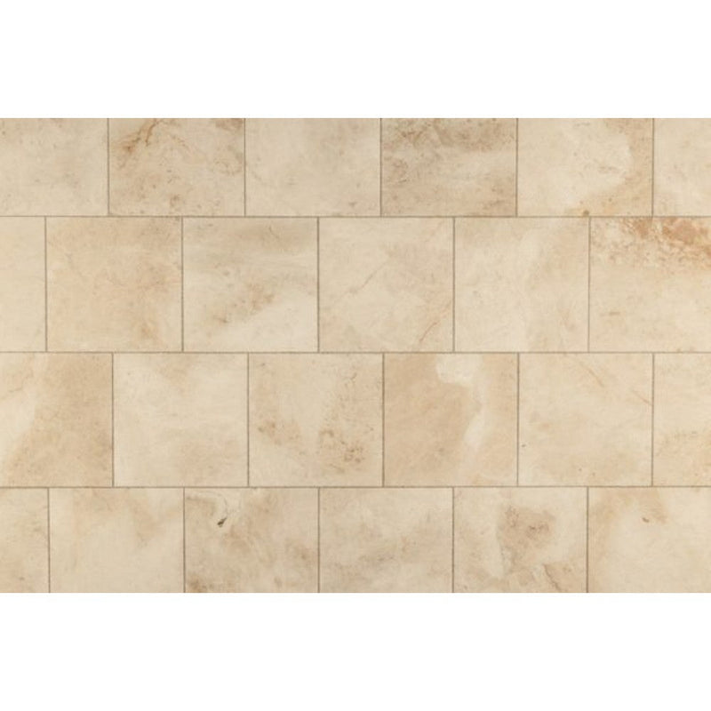 troya cappuccino light polished marble tiles size 12x12 SKU-10085684 product shot top view