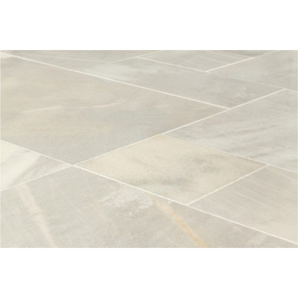 Fume Gray Pattern Set Marble Tile