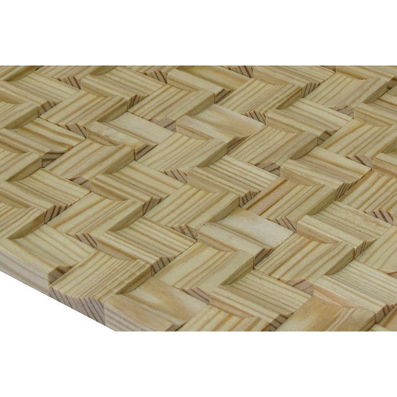 US Pine Pattern Design Wood Mosaic Tiles