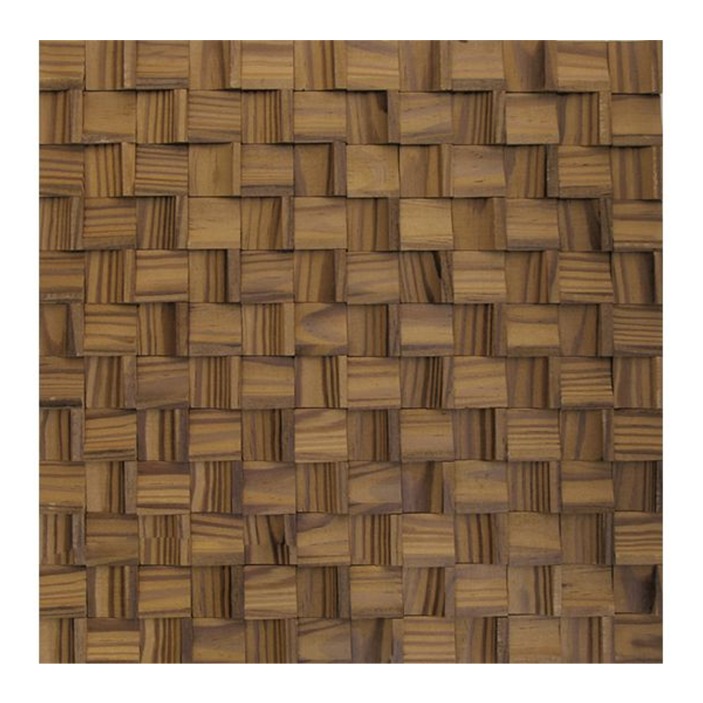 Thermowood US Pine Pattern Design Wood Mosaic Tiles