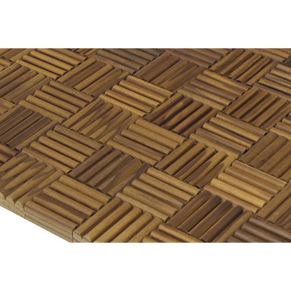 Thermowood US Pine Pattern Design Wood Mosaic Tiles