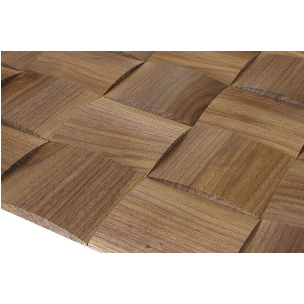 US Walnut Square Pattern Design Wood Mosaic Tiles